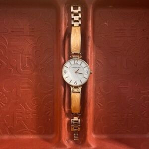 Vintage Anne Klein Women's Gold-Tone Watch